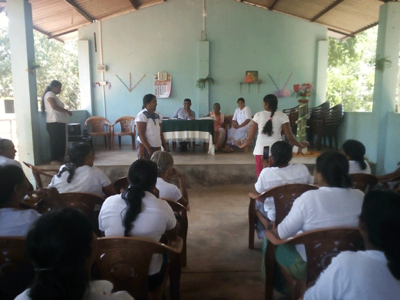 Opening of electricity of Hurulu Nikawewa Friendly Women's Society Building....